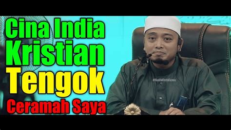 Orang Bukan Islam Tengok Ceramah Saya Ustaz Wadi Annuar Youtube