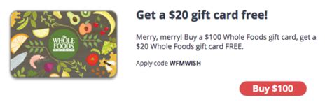 4.7 out of 5 stars 825. FREE $20 Whole Foods Market Gift Card with $100 Gift Card ...