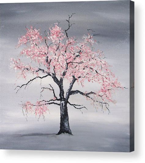 Cherry Tree Acrylic Print By Sabrina Zbasnik In 2022 Cherry Blossom