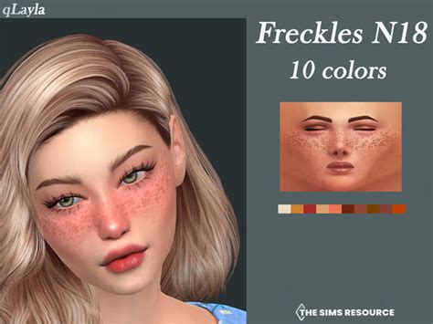 The Sims Resource Freckles N19