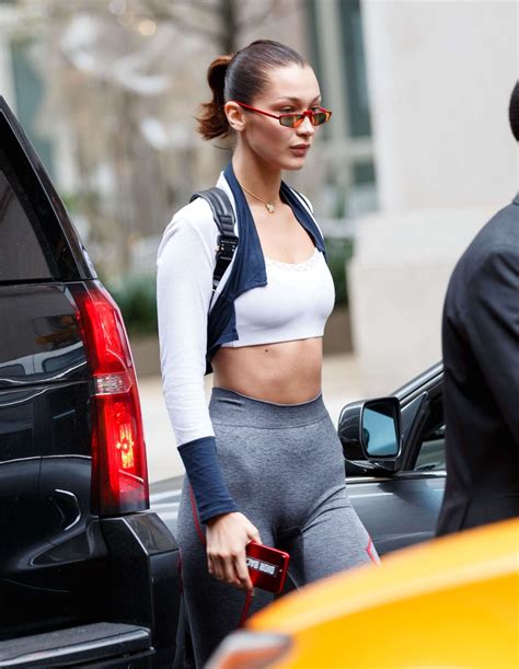 Bella Hadid In Leggings Out In Nyc 10 Gotceleb