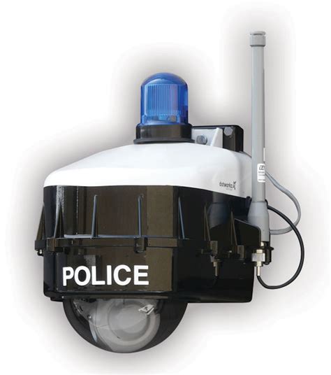 Police Ip Pole Mount Security Camera Systems Officer