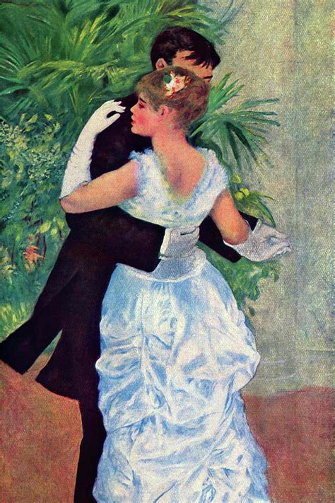 The Dance In The City Painting By Pierre August Renoir
