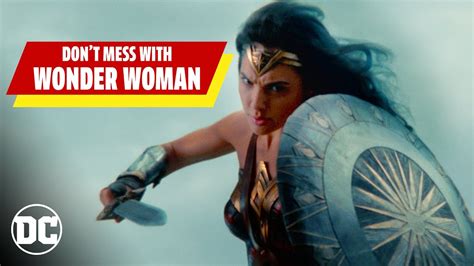 don t mess with wonder woman dc youtube