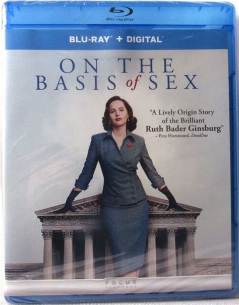 On The Basis Of Sex Blu Ray Disc Digital 2019 For Sale Online Ebay