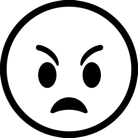 Angry Face Emoji Rubber Stamp Emoji Stamps Stamptopia