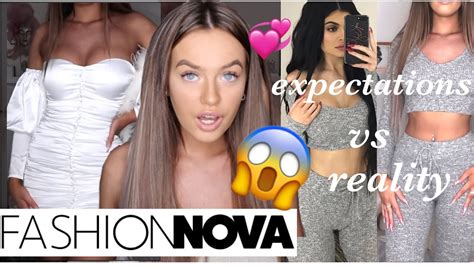 Trying Kylie Jenners Outfits From Fashion Nova 🤩 ️ad Youtube