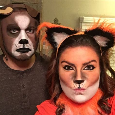 Fox And The Hound Halloween Makeup Dog Makeup Halloween Hacks Halloween