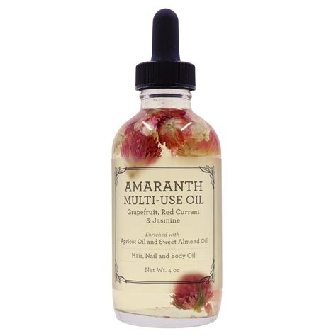 multi use oil rose for face body and hair 4oz almond oil moisturizer sweet almond oil