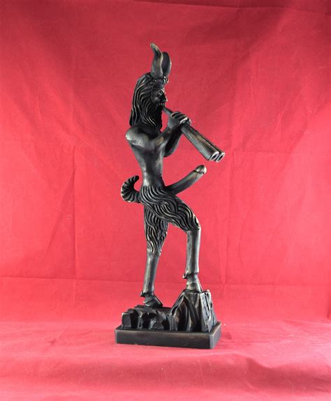 Pan Satyr Greek God Of The Wild And Nature Statue Sculpture Etsy Canada