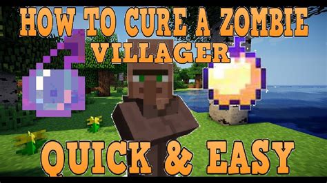 If the zombie horse was wearing a saddle, it would also have been dropped when the zombie horse was killed. How To Cure A Zombie Villager Minecraft - YouTube
