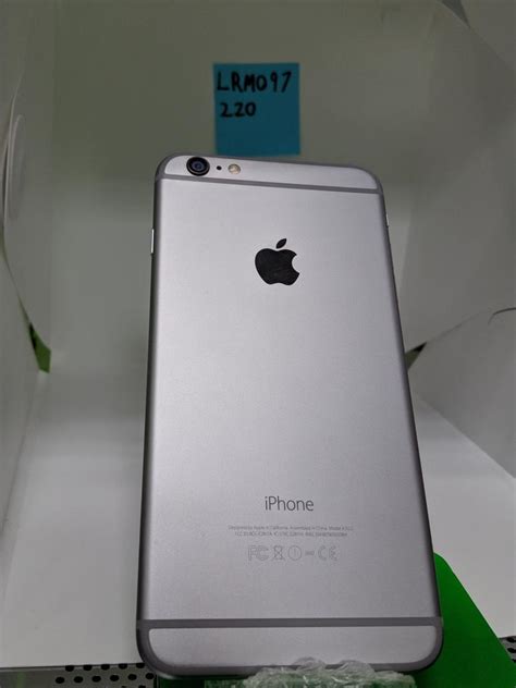 Apple Iphone Plus Unlocked Gray Gb A Lrmo Swappa