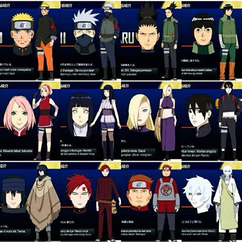 Naruto The Last Character Designs
