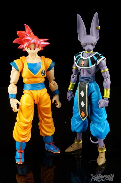 What are the parts of super saiyan god goal? S.H. Figuarts Dragon Ball Super Beerus Review
