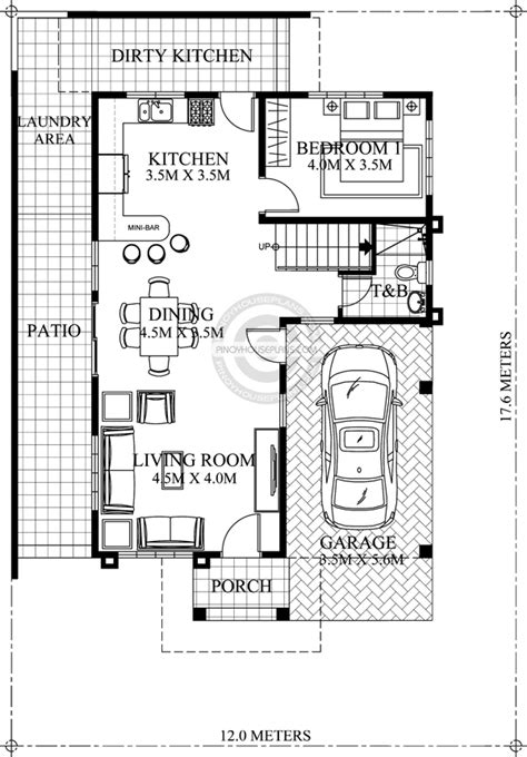 Ground Floor Plan With Dimensions In Meters Review Home Decor