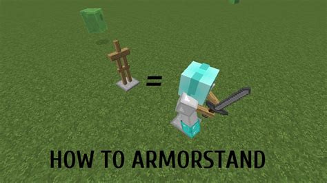How To Use Armor Stands Minecraft Blog