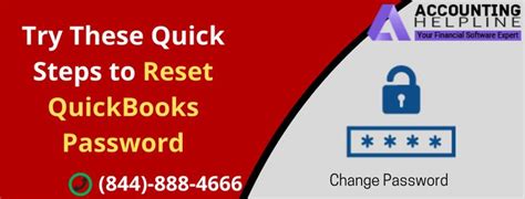 Try These Quick Steps To Reset Quickbooks Password Quickbooks