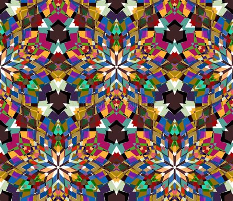 colorful kaleidoscope seamless pattern seamless pattern composed of color abstract elements