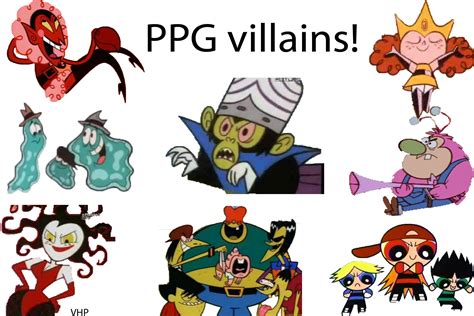 All Villains From Powerpuff Girls Powerpuff Powerpuff Girls Villain