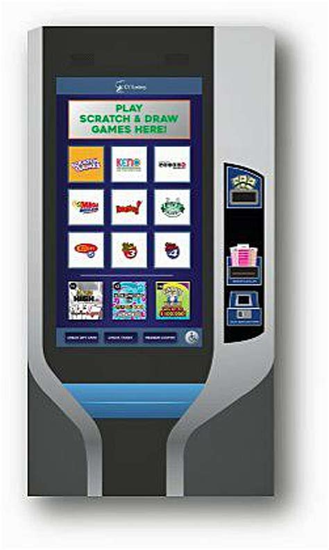 Lottery rolling out hi-tech vending machines to sell tickets