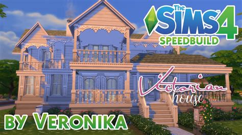 Victorian House The Sims 4 Speed Build Youtube
