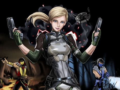 Pin On Mortal Kombat Cassie Cage