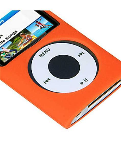 Ipod nano 3rd generation 4gb a huge collection of apple music will be loaded free of charge price. Buy Amzer 86069 Silicone Skin Jelly Case - Orange for iPod ...