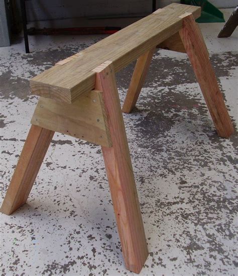 🔨 How To Build A Sawhorse Buildeazy Woodworking Woodworking