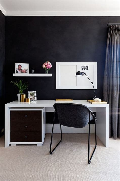 Black Home Office Ideas Inspiring Dark Offices And Sophisticated Home