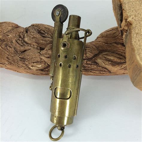 Vintage Imco Brass Trench Lighter Tfa Model 4000 Trench Lighter