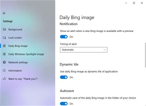 Définir Limage Bing Quotidienne Comme Fond Décran Sur Windows 10