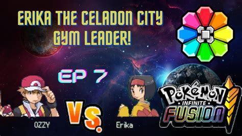 Battling The Celadon City Gym Leader Erika My Pokemon Infinite Fusion Playthrough Ep 7