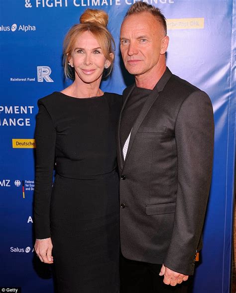 sting and wife trudie styler still the blissfully happy couple 20 years on daily mail online
