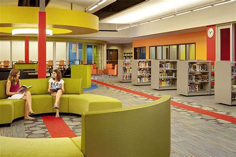 Glen Ellyn Sd 41 Hadley Junior High School Library Media Center