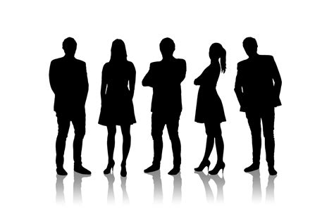 Businesspeoplesilhouetteteamworkteam Free Image From