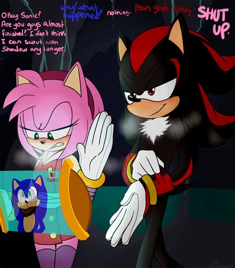 Pin By Jinlet On Shadamy Sonic And Shadow Sonic Heroes Shadow And Amy