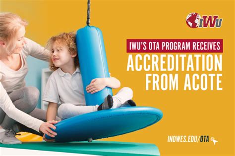 Iwus Occupational Therapy Associate Degree Receives Accreditation From