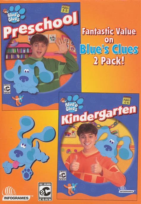 Blues Clues 2x Pack Kindergarten And Preschool Pc And Mac Games New