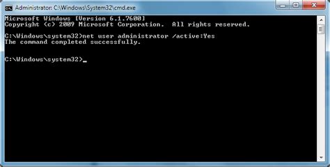 Net User Adminsitratoractive Yes No New Syntax For This Command
