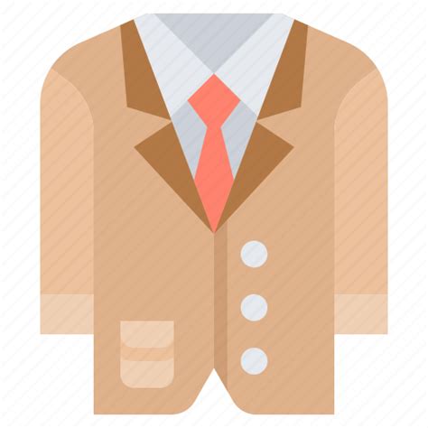 Attire Business Clothes Man Suit Icon Download On Iconfinder