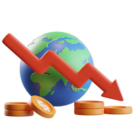 Global Economy Income 3d Illustration 13167061 PNG