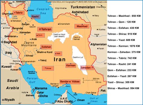 Iran Map Map Of Iran Cities