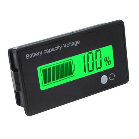 Pcs V V V V V Lcd Acid Lead Lithium Battery Capacity