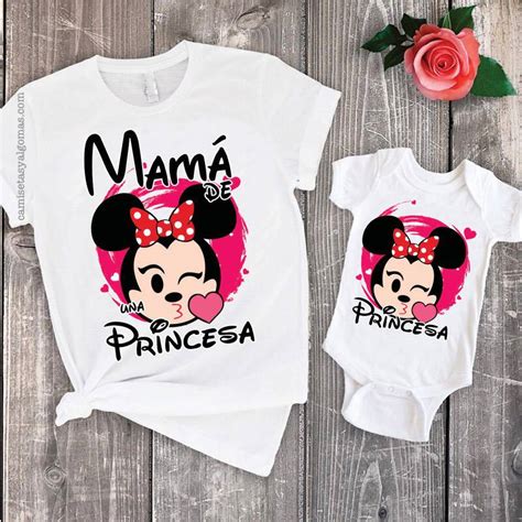 Camiseta Duo Mama Hija Minnie 02