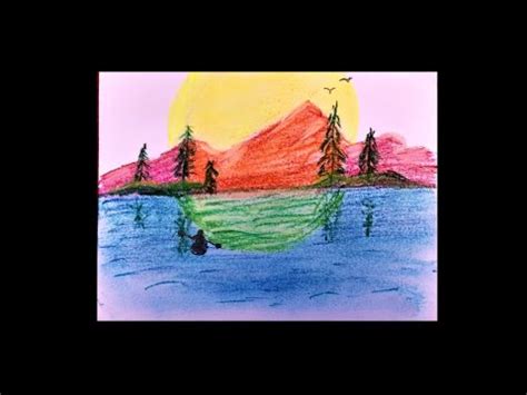 Soft pastel easy drawing for beginners - YouTube Soft pastels drawing tutorial of winter tree for beginners.