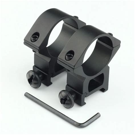 2 X Ring Barrel Mount High Profile 30mm Scope Hunting Sight Dovetail
