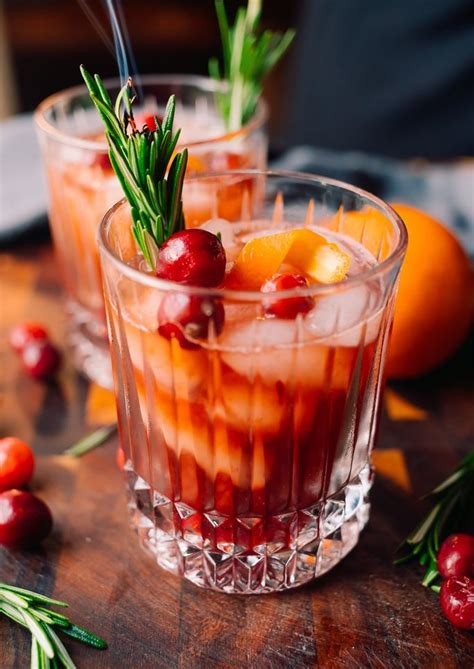 Spiced Cranberry Old Fashioned By Afullliving Quick Easy Recipe