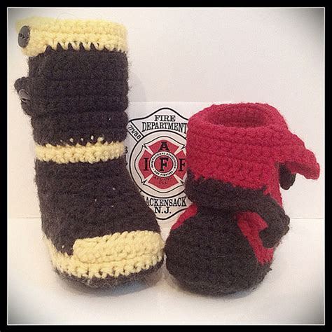 Ravelry Firefighter Boots Pattern By Hooking Stitch