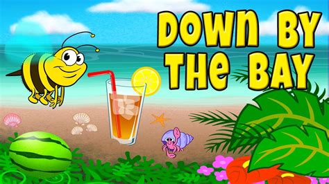 Down By The Bay With Lyrics Nursery Rhymes Childrens Songs By The