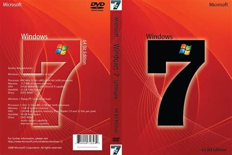 Win7 Big Seven Dvd Cover By Knightcrawler2007 On Deviantart